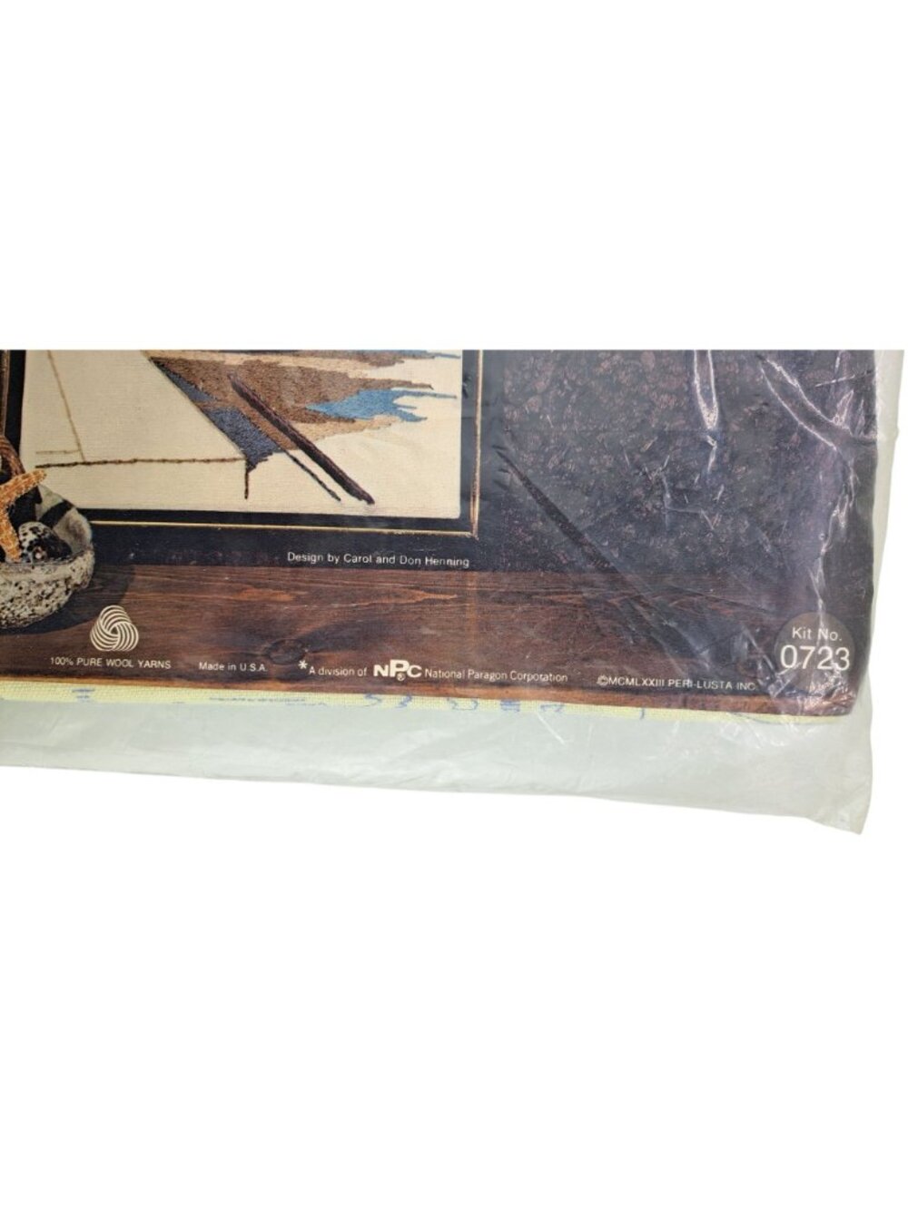 Vintage Saltwater Harbor Crewel Stitch Kit Paragon Fits 12x26 Frame 0723 Boat - Picture 10 of 10